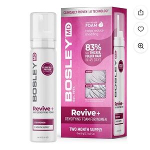 New in box sealed pack of 2! BosleyMD
Revive + Hair Densifying Foam For Women